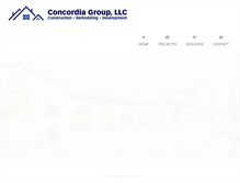 Tablet Screenshot of concordiagroup.net